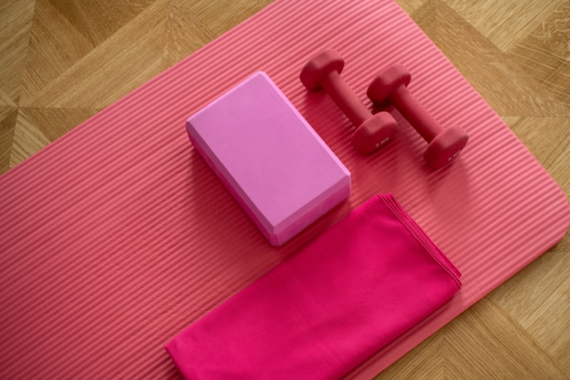 Yoga mat detail