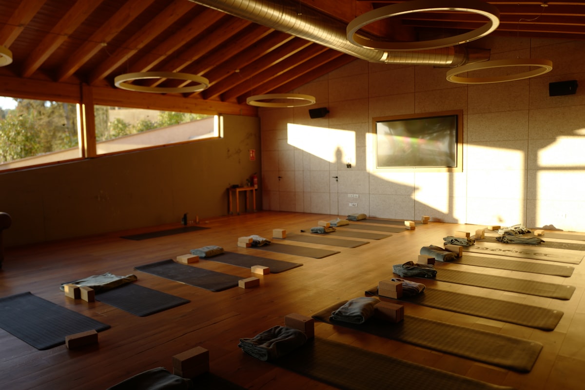 Inside the studio